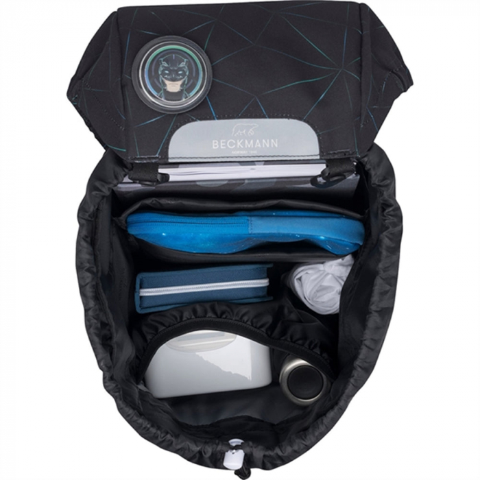 Ghiozdan, rucsac ergonomic, set clasic 7 piese, Panther [4]
