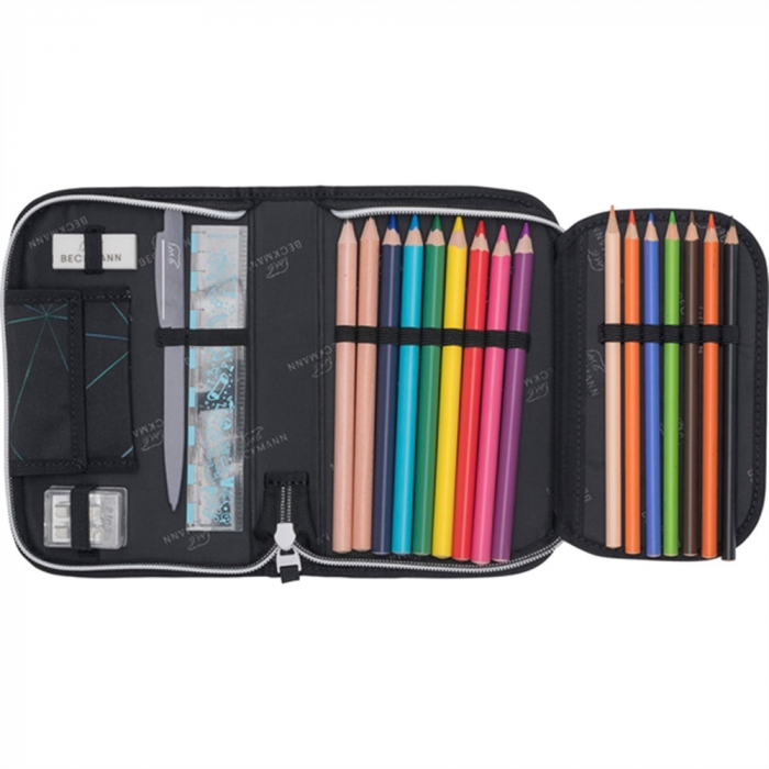Ghiozdan, rucsac ergonomic, set clasic 7 piese, Panther [6]