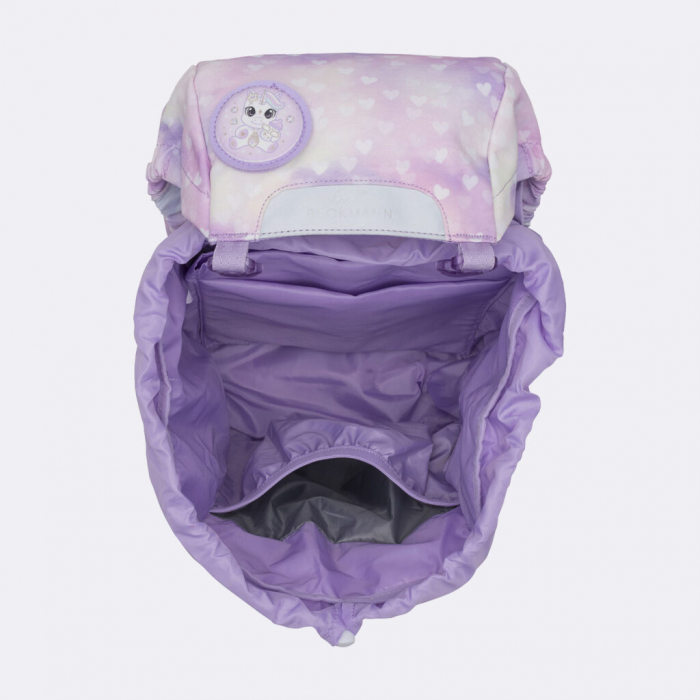 Ghiozdan, rucsac ergonomic, set clasic 6 piese, Unicorn Princess Purple [10]