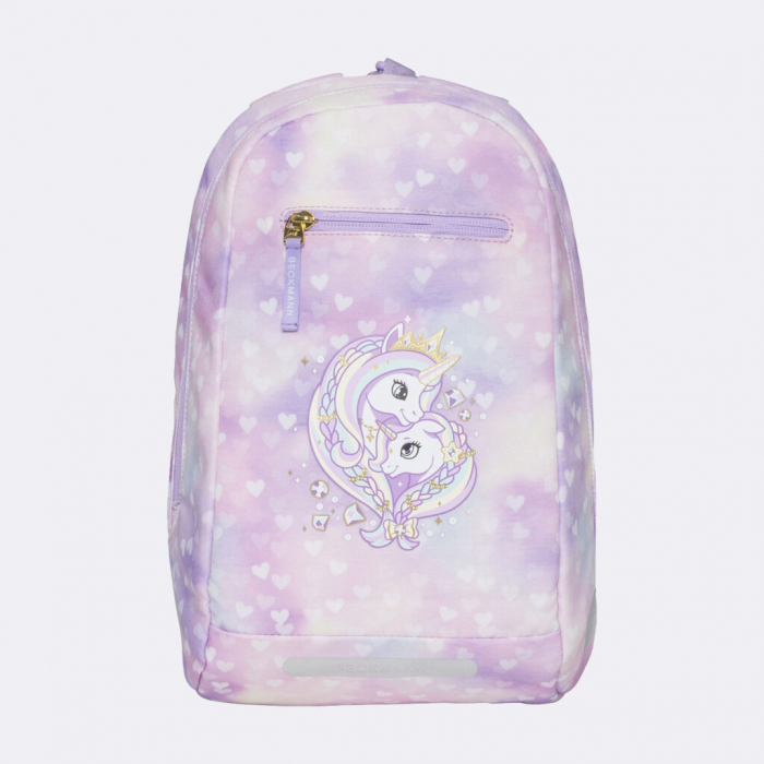 Ghiozdan, rucsac ergonomic, set clasic 6 piese, Unicorn Princess Purple [11]