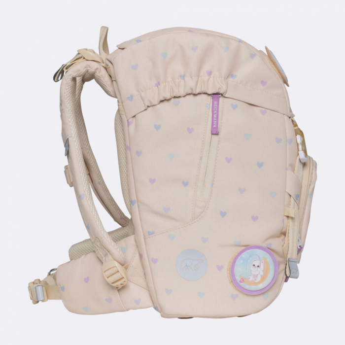 Ghiozdan, rucsac ergonomic, set clasic 6 piese, Yellow Heart [7]