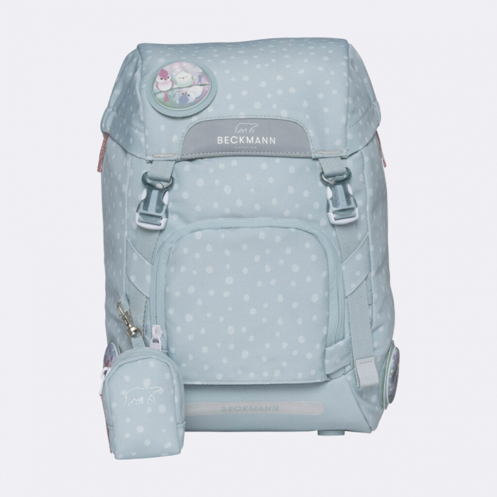 Ghiozdan, rucsac ergonomic, set clasic 6 piese, Forest Deer Dusty Mint [4]