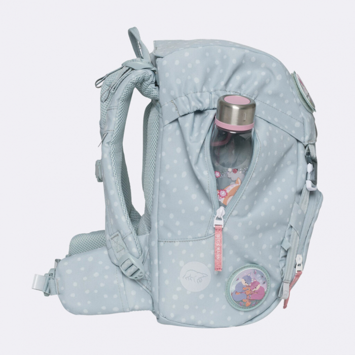 Ghiozdan, rucsac ergonomic, set clasic 6 piese, Forest Deer Dusty Mint [8]
