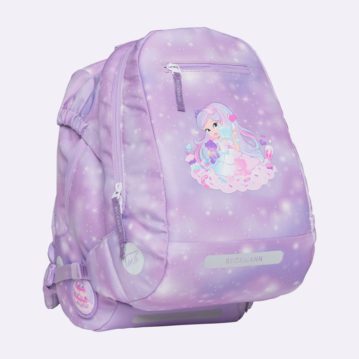 Ghiozdan, rucsac ergonomic, set clasic 7 piese, Candy [8]
