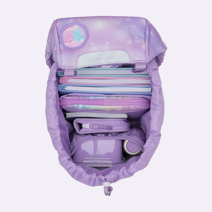 Ghiozdan, rucsac ergonomic, set clasic 7 piese, Candy [6]