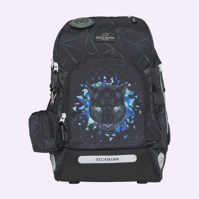 Ghiozdan, rucsac ergonomic cu perna de aer, set Active Air FLX 6 piese, Panther [3]