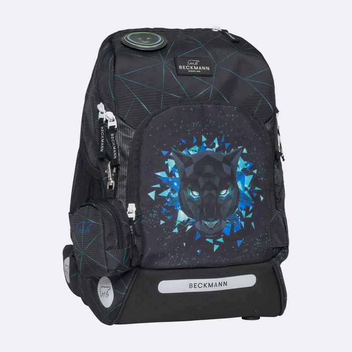Ghiozdan, rucsac ergonomic cu perna de aer, set Active Air FLX 6 piese, Panther [4]