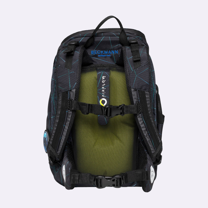 Ghiozdan, rucsac ergonomic cu perna de aer, set Active Air FLX 6 piese, Panther [6]
