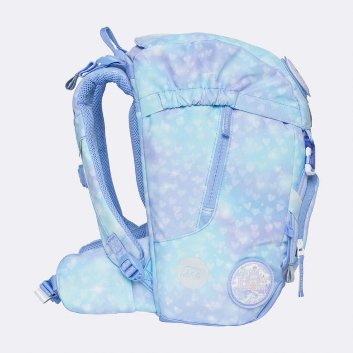 Ghiozdan, rucsac ergonomic, set clasic 7 piese, Unicorn Princess Ice Blue [7]