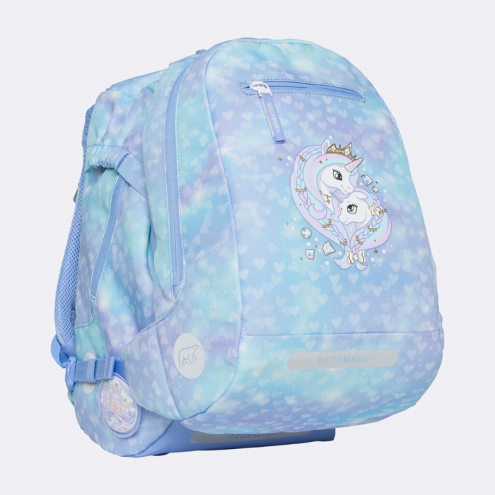 Ghiozdan, rucsac ergonomic, set clasic 7 piese, Unicorn Princess Ice Blue [11]