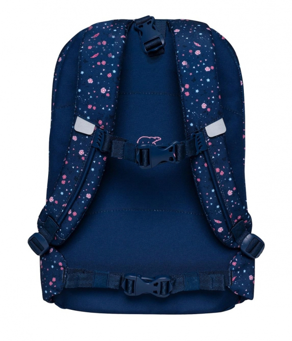 Ghiozdan, rucsac ergonomic, set clasic 7 piese, Forest Deer Blue [9]