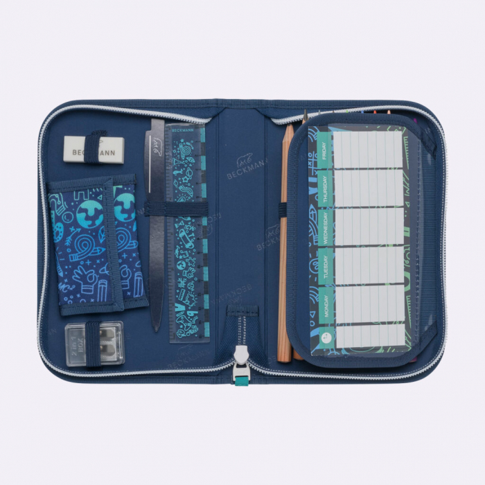 Ghiozdan, rucsac ergonomic, set clasic 7 piese, Science [17]