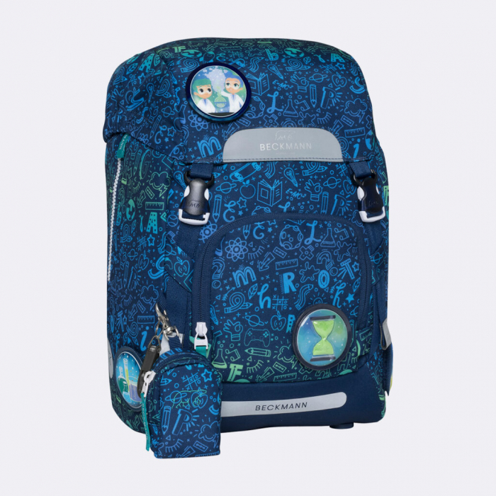 Ghiozdan, rucsac ergonomic, set clasic 7 piese, Science [4]