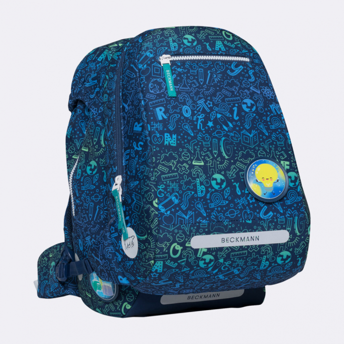 Ghiozdan, rucsac ergonomic, set clasic 7 piese, Science [10]