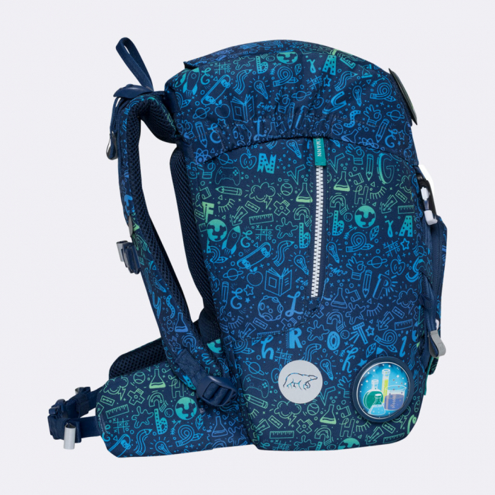 Ghiozdan, rucsac ergonomic, set clasic 7 piese, Science [6]