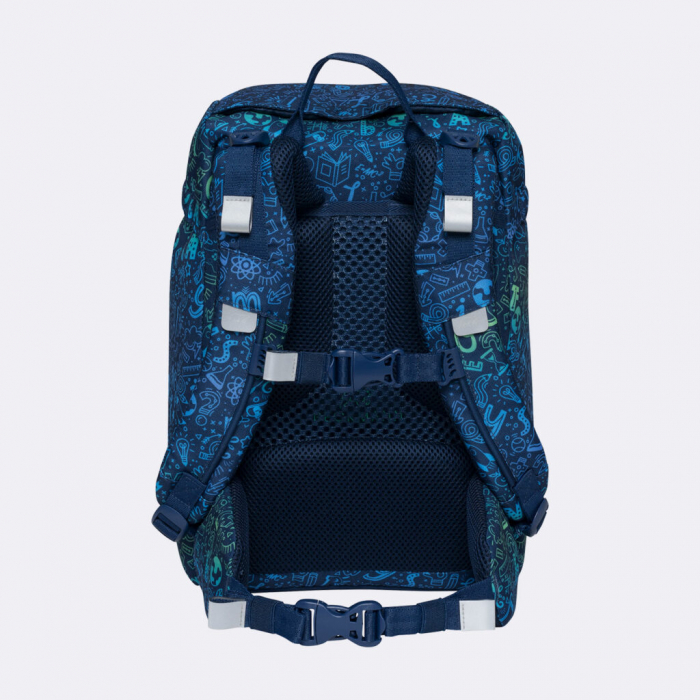 Ghiozdan, rucsac ergonomic, set clasic 7 piese, Science [5]