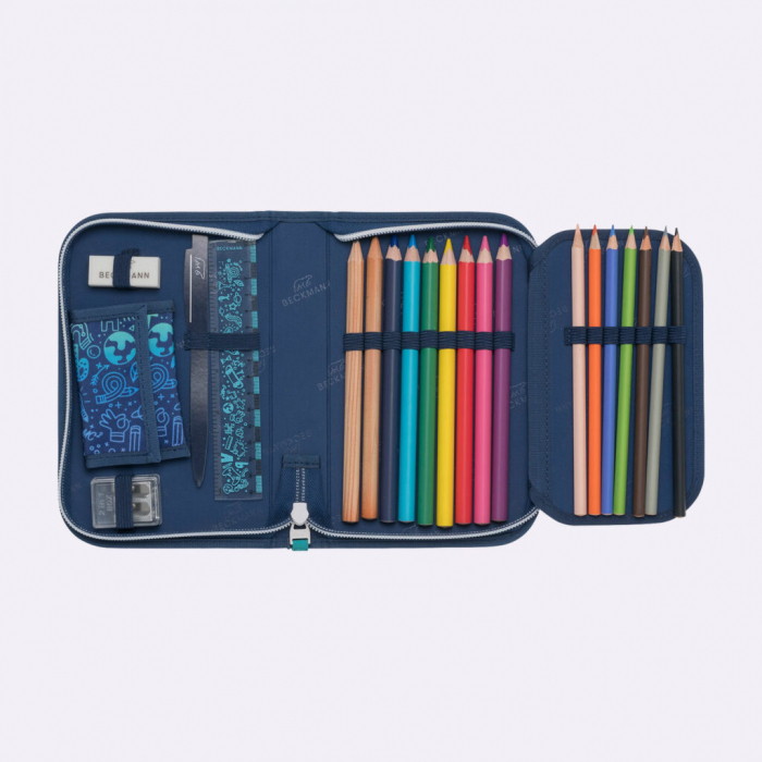 Ghiozdan, rucsac ergonomic, set clasic 7 piese, Science [16]