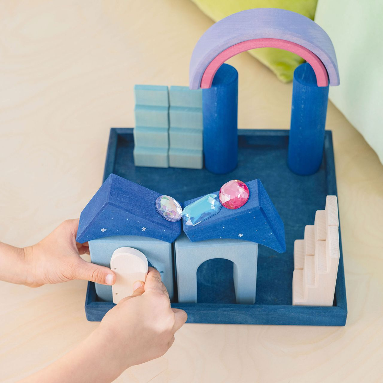 Set de construit - Building World Polar Light, Grimms [8]