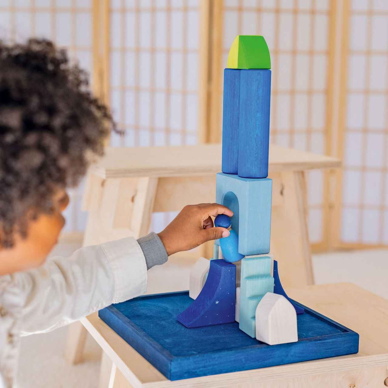 Set de construit - Building World Polar Light, Grimms [7]