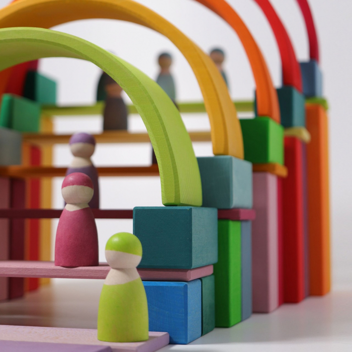 Set de construit – Curcubeu 12 piese [8]