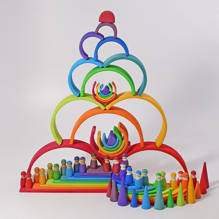 Set de construit – Curcubeu 12 piese [5]