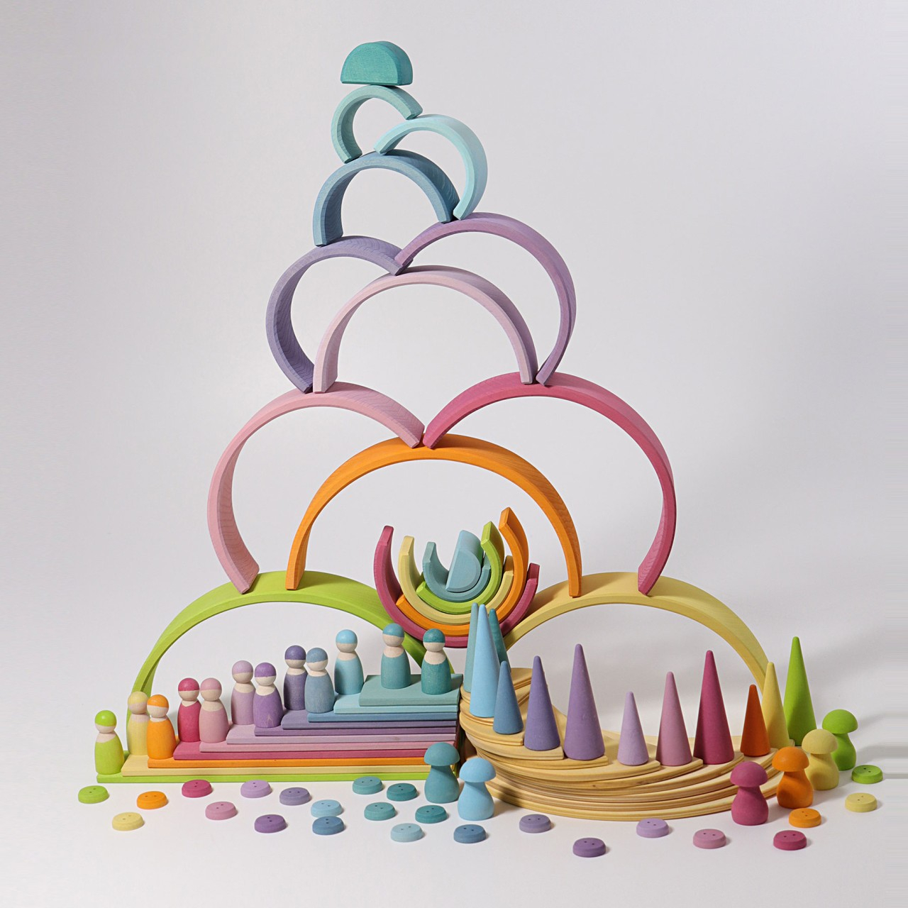 SET DE CONSTRUIT – CURCUBEU PASTEL 12 PIESE [10]