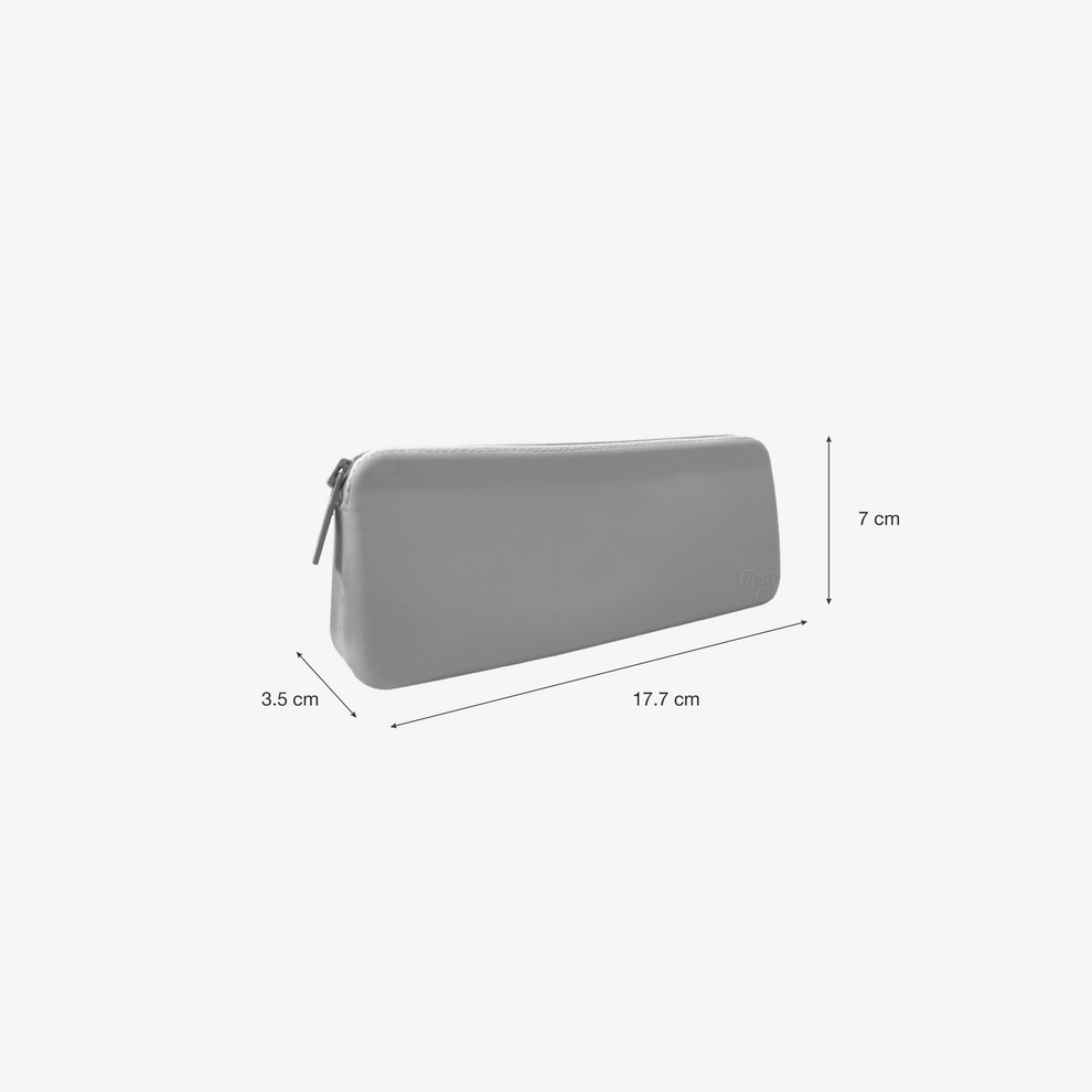 Set de tacâmuri din silicon cu husă - balerina - bej [8]
