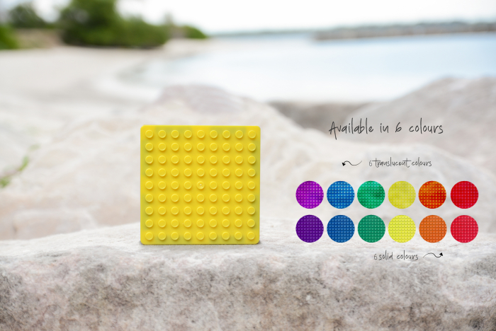Set magnetic Magbrix 24 piese patrate - compatibil cu caramizi de constructie tip Lego [2]
