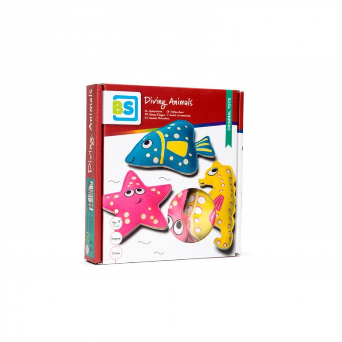 Set pentru scufundari Peste, calut de mare si steluta de mare, BS Toys [2]