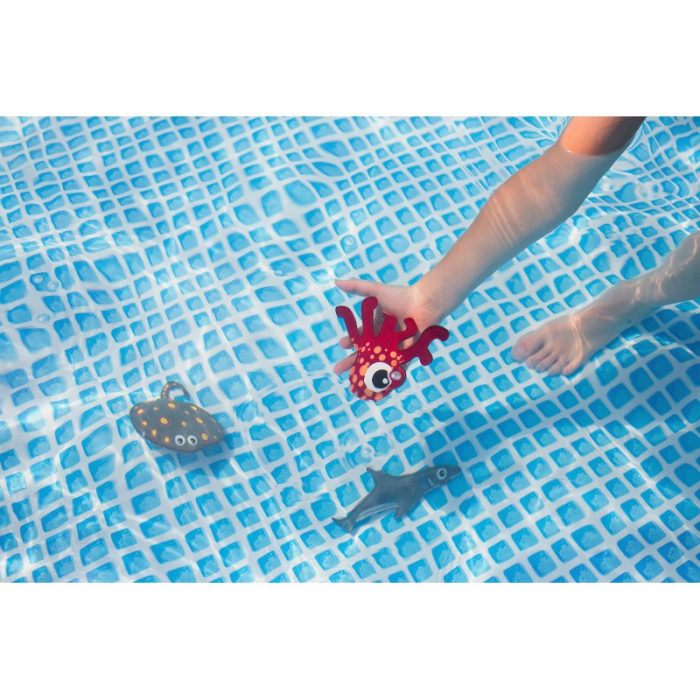 Set pentru scufundari Rechin, caracatita si pisica de mare, BS Toys [1]