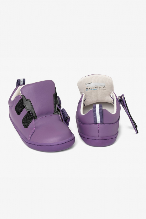SNEAKERS Barefoot, SMART WALKER JUNIOR, Purple Light, Hopfrög [3]