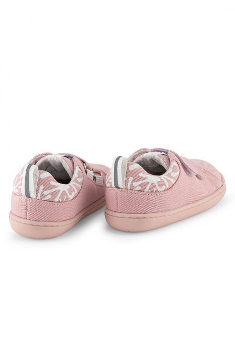 Sneakers barefoot,  SMART WALKER RECYCLED CANVAS, bumbac, Eco Pink [4]