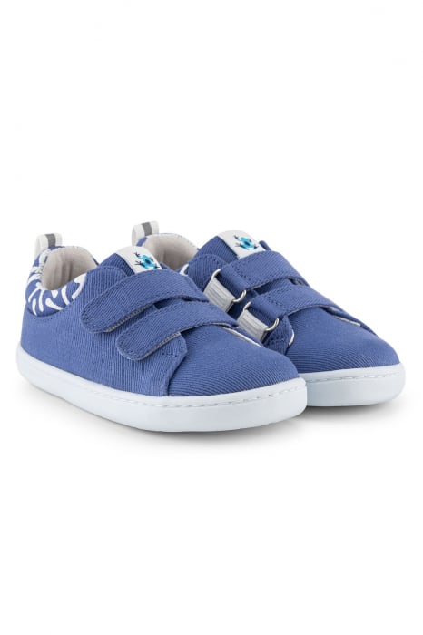 Sneakers barefoot,  SMART WALKER RECYCLED CANVAS, bumbac, Eco Violet [2]
