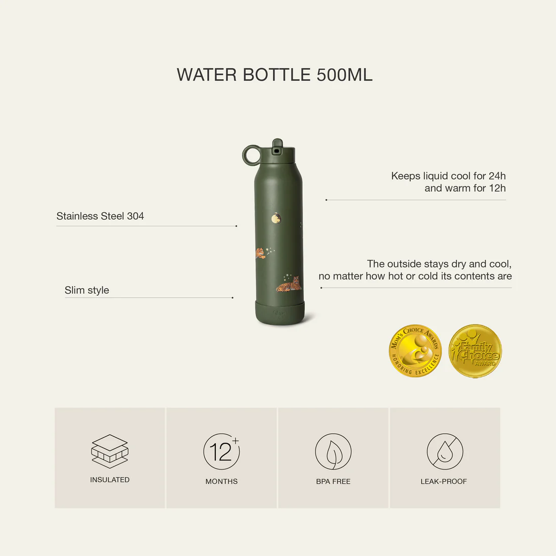 Sticla de apa- 500 ml - Tiger [3]