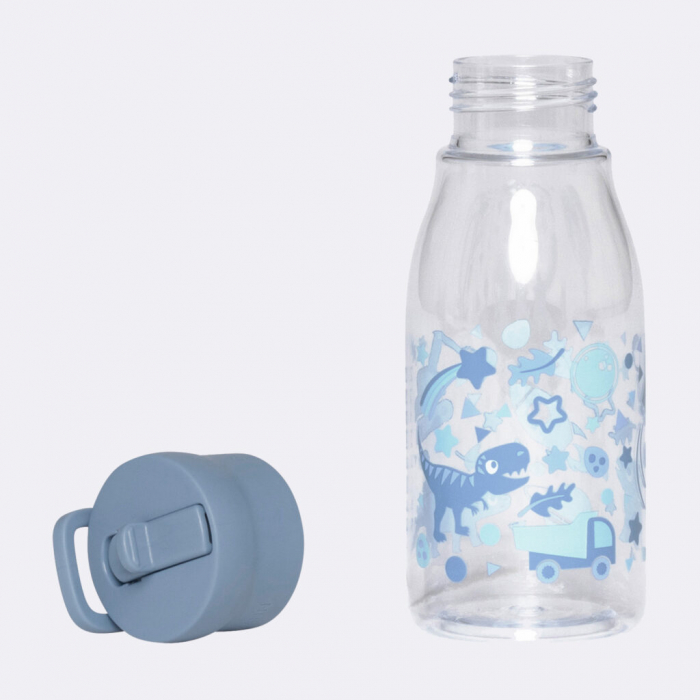 Sticla de băut pentru copiii de gradinita 400 ml, Albastru [2]
