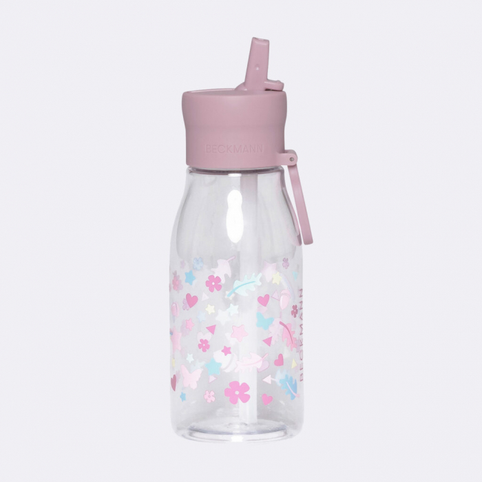 Sticla de băut pentru copiii de gradinita 400 ml, Roz [2]
