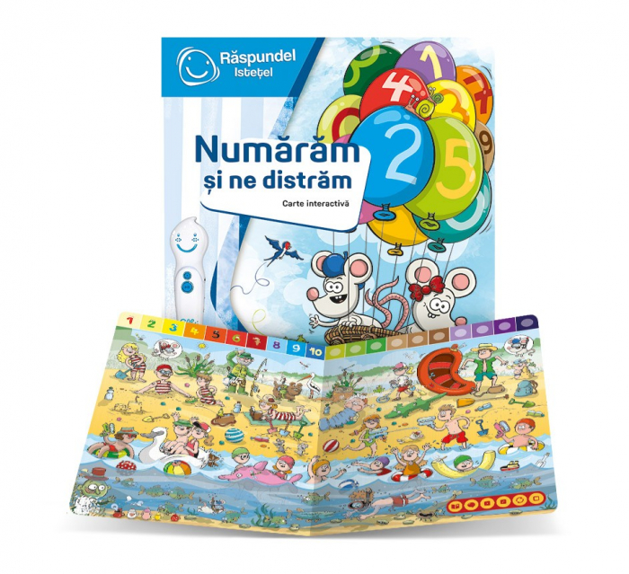 NUMĂRĂM ȘI NE DISTRĂM, CARTE INTERACTIVĂ [3]