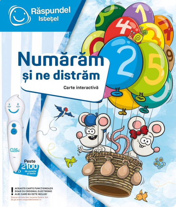 NUMĂRĂM ȘI NE DISTRĂM, CARTE INTERACTIVĂ [2]