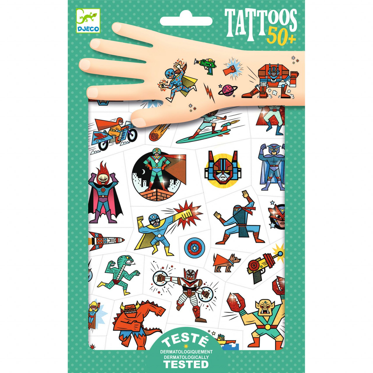 Tatuaje Supereroi, Djeco [1]