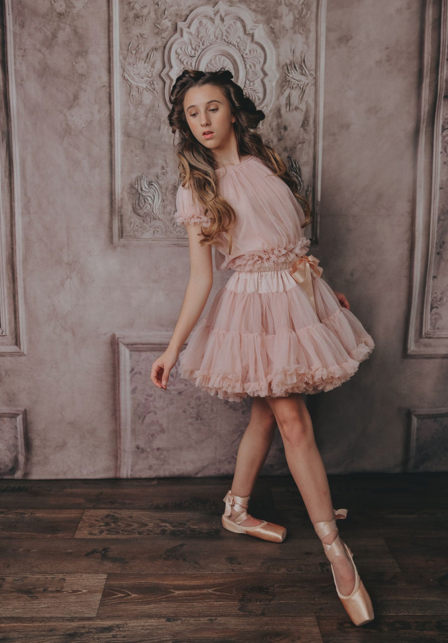 Top frilly, ballet pink [5]