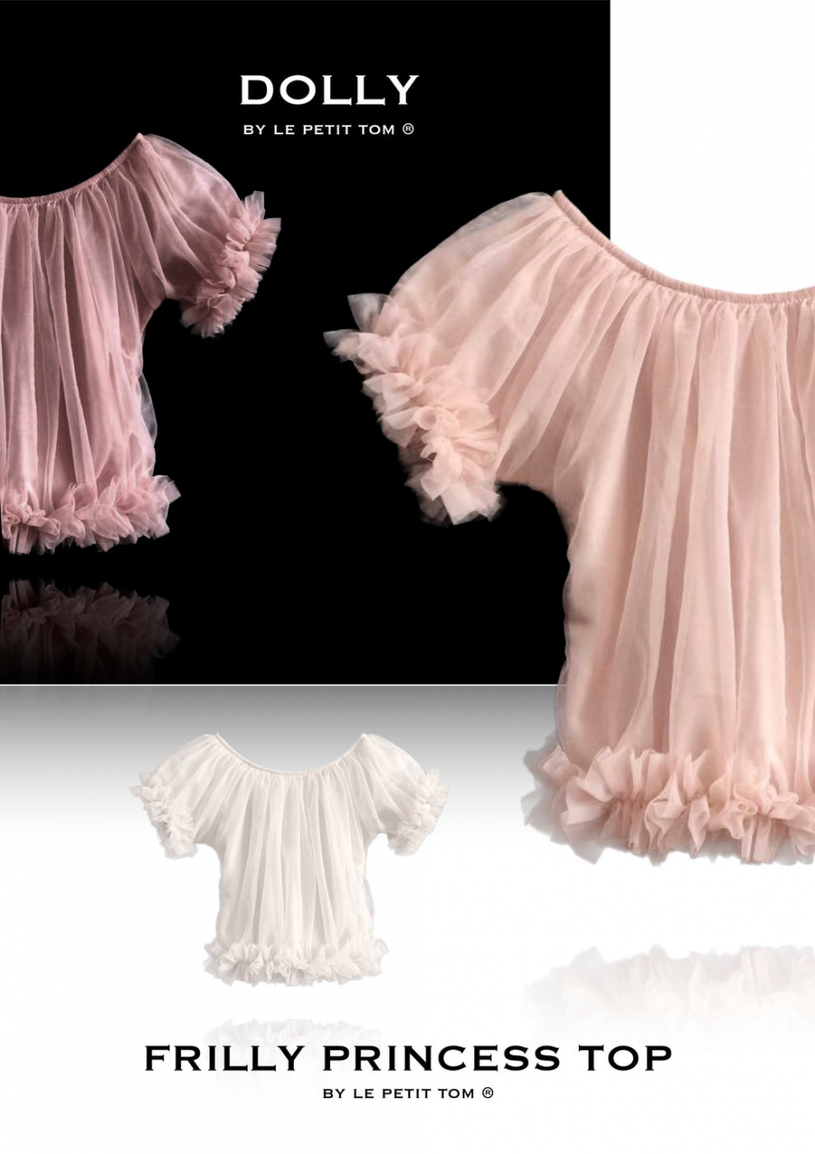 Top frilly, ballet pink [9]