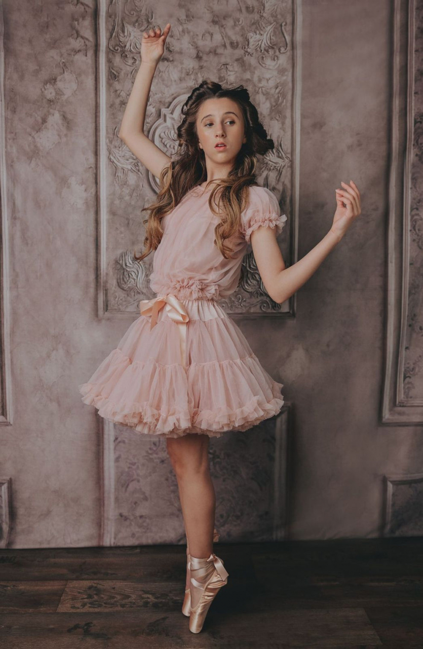 Top frilly, ballet pink [3]