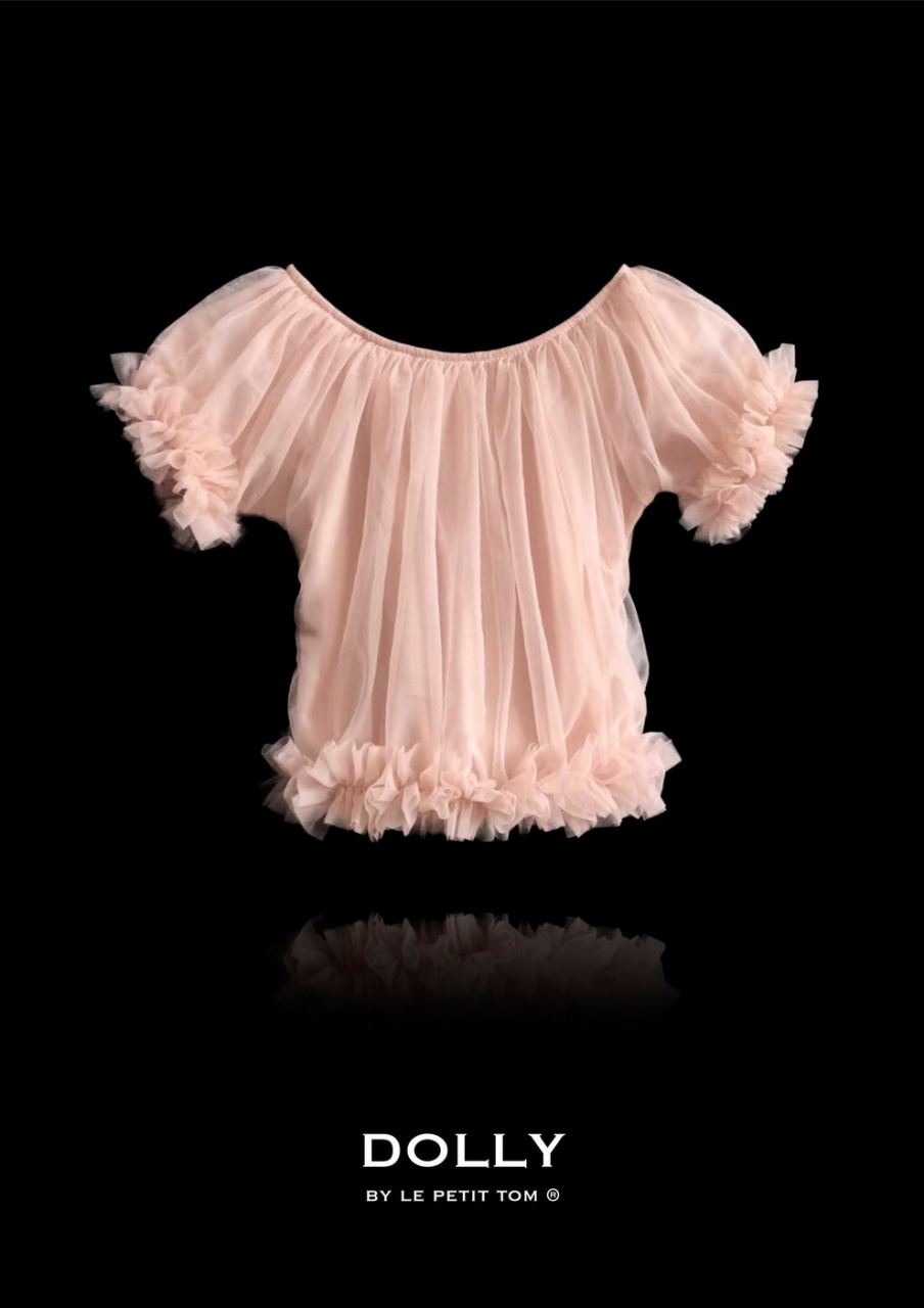 Top frilly, ballet pink [2]