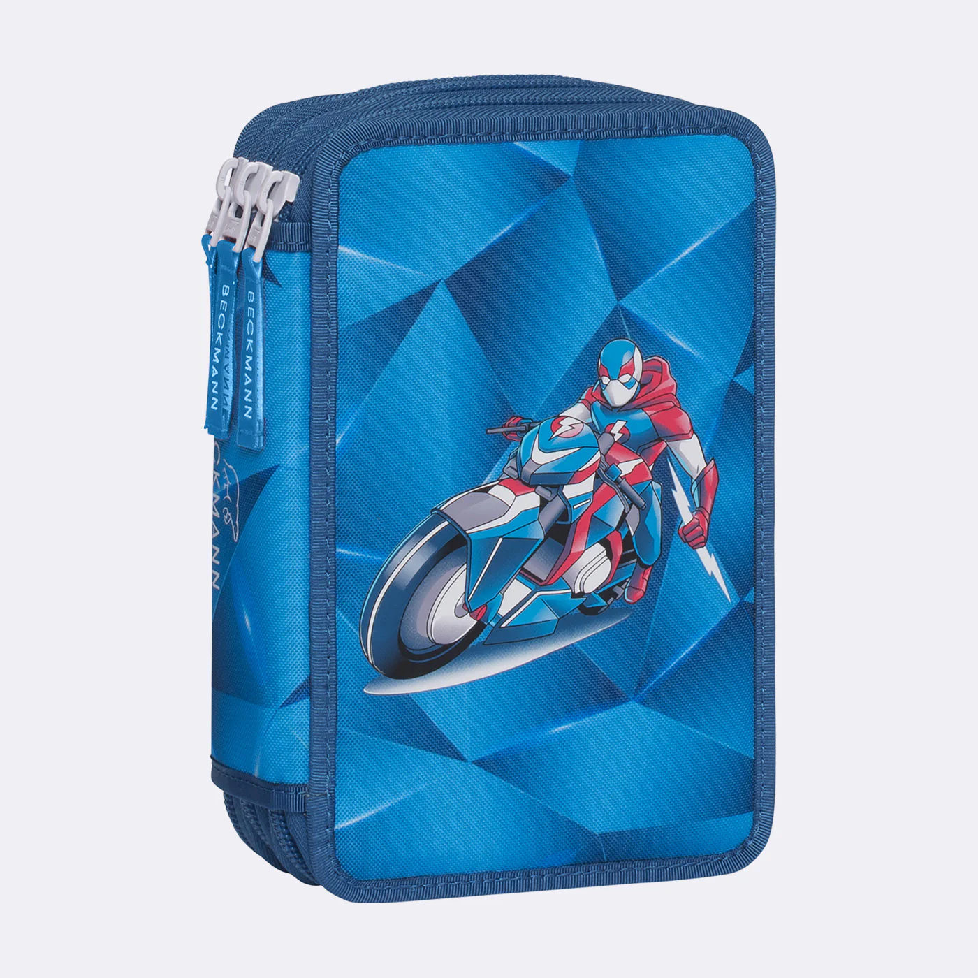 Genti sport - Penar cu trei secțiuni complet echipat - Blue Lightning