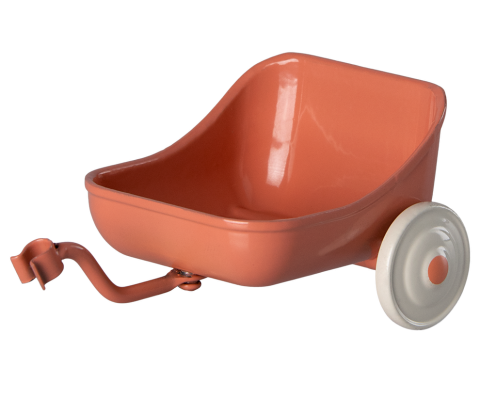 Maileg - Accesorii, Cărucior pentru tricicleta, Coral, Maileg