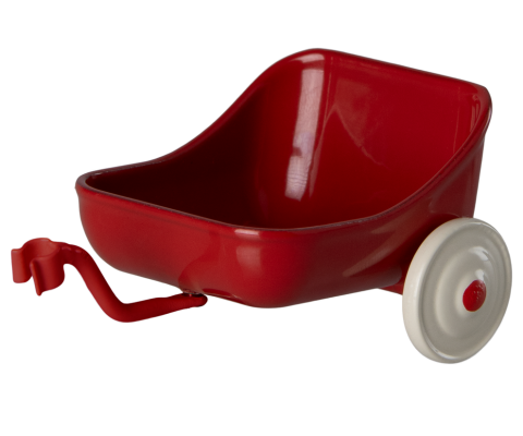 Maileg - Accesorii, Cărucior pentru tricicleta, Red, Maileg
