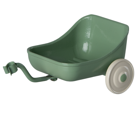 Maileg - Accesorii, Cărucior pentru tricicleta, Verde, Maileg