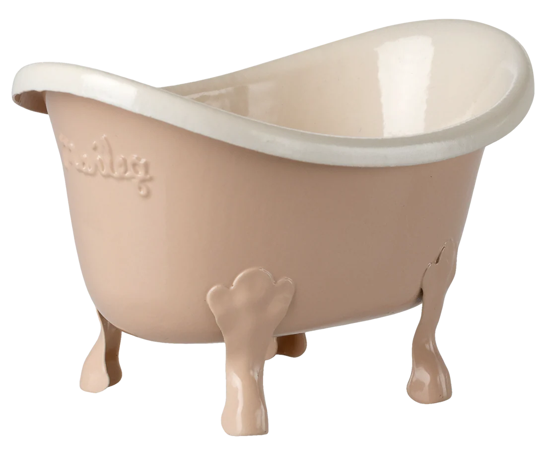 Jucării creative - ACCESORII MAILEG - Cadă de baie, Șoarece - ROZ