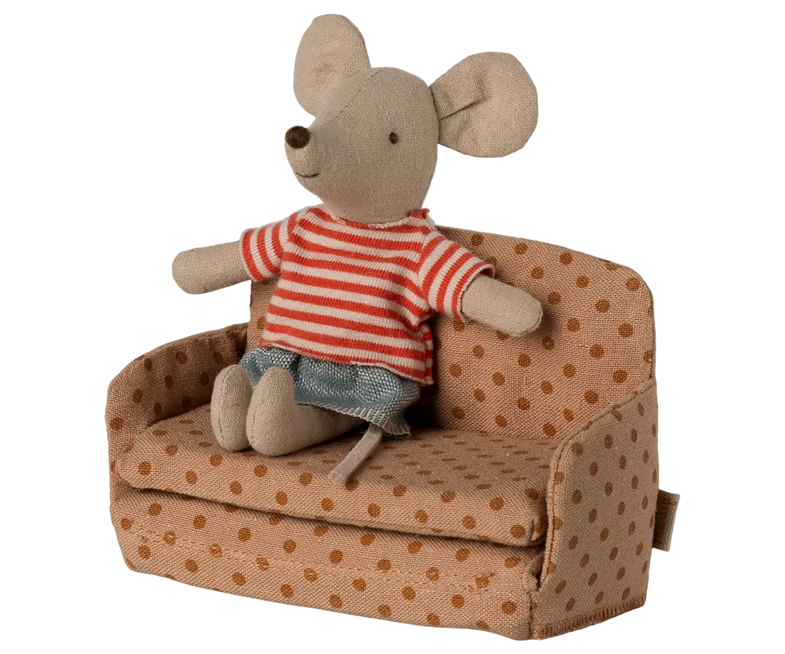 ACCESORII  MAILEG - Canapea extensibilă, Șoarece - Buline [4]