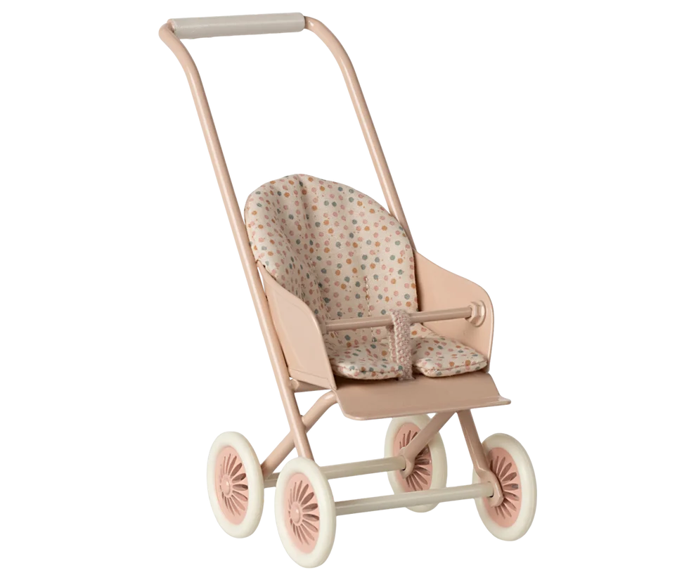 Jucarii educative - ACCESORII MAILEG - Cărucior, Micro- Roz Pudră